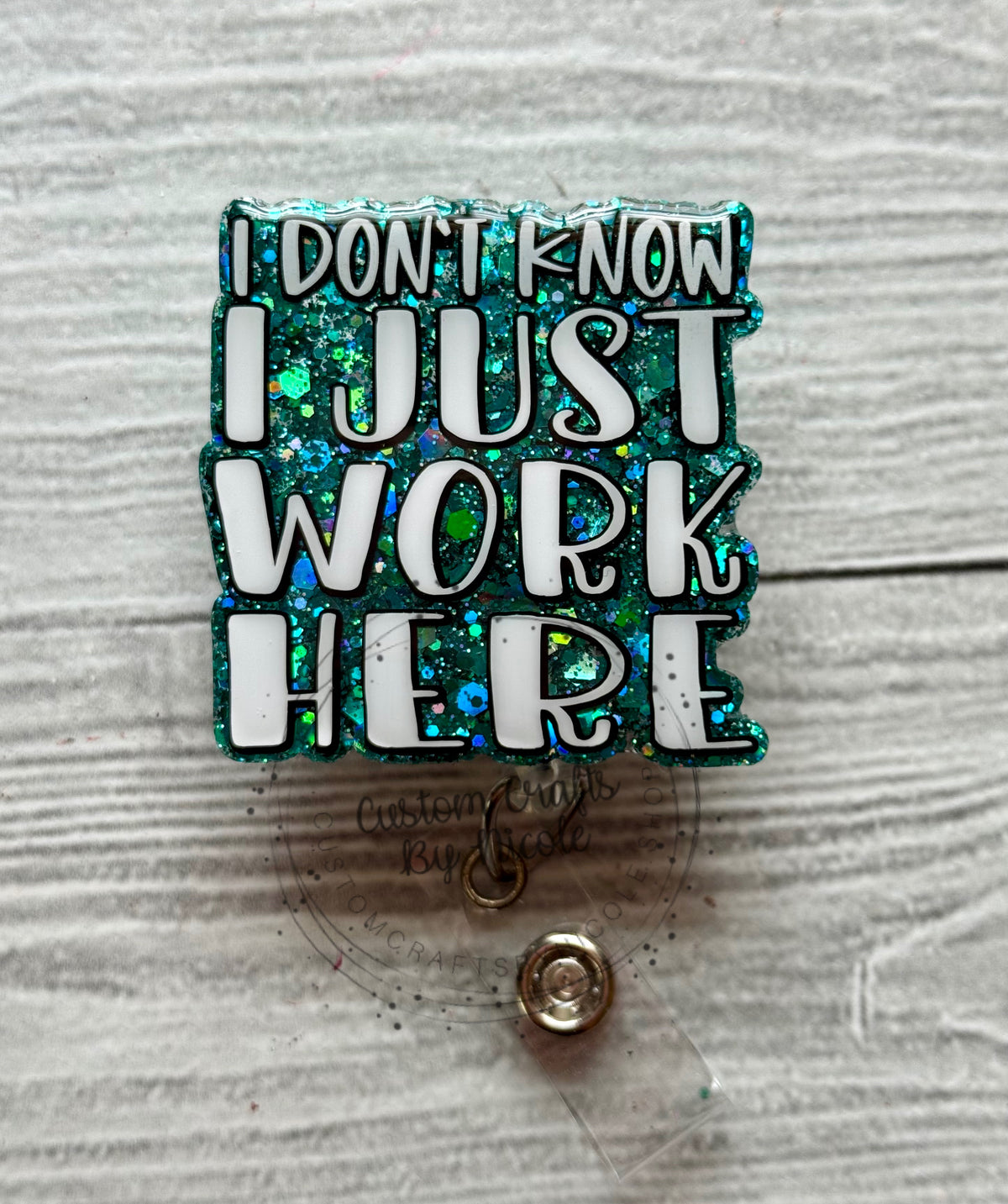 I don't know I just work here