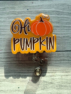 Hi Pumpkin