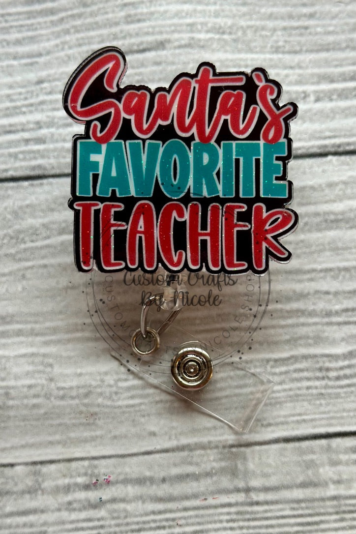 Santa's Favorite Teacher