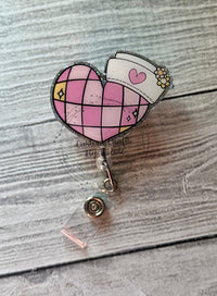 Disco Heart nurse hat
