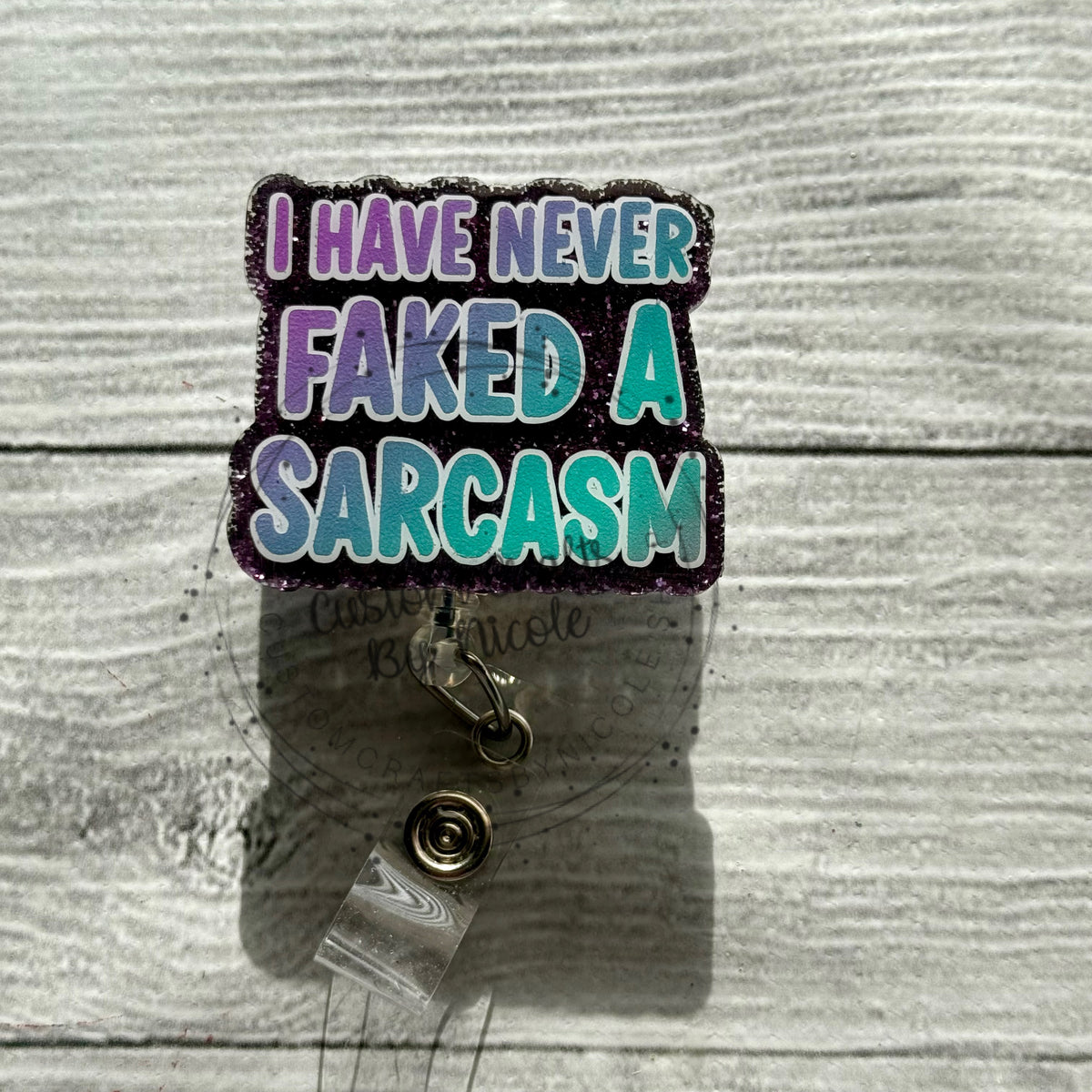 I’ve never faked a sarcasm