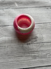 Pink trinket bowl