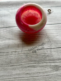 Pink trinket bowl