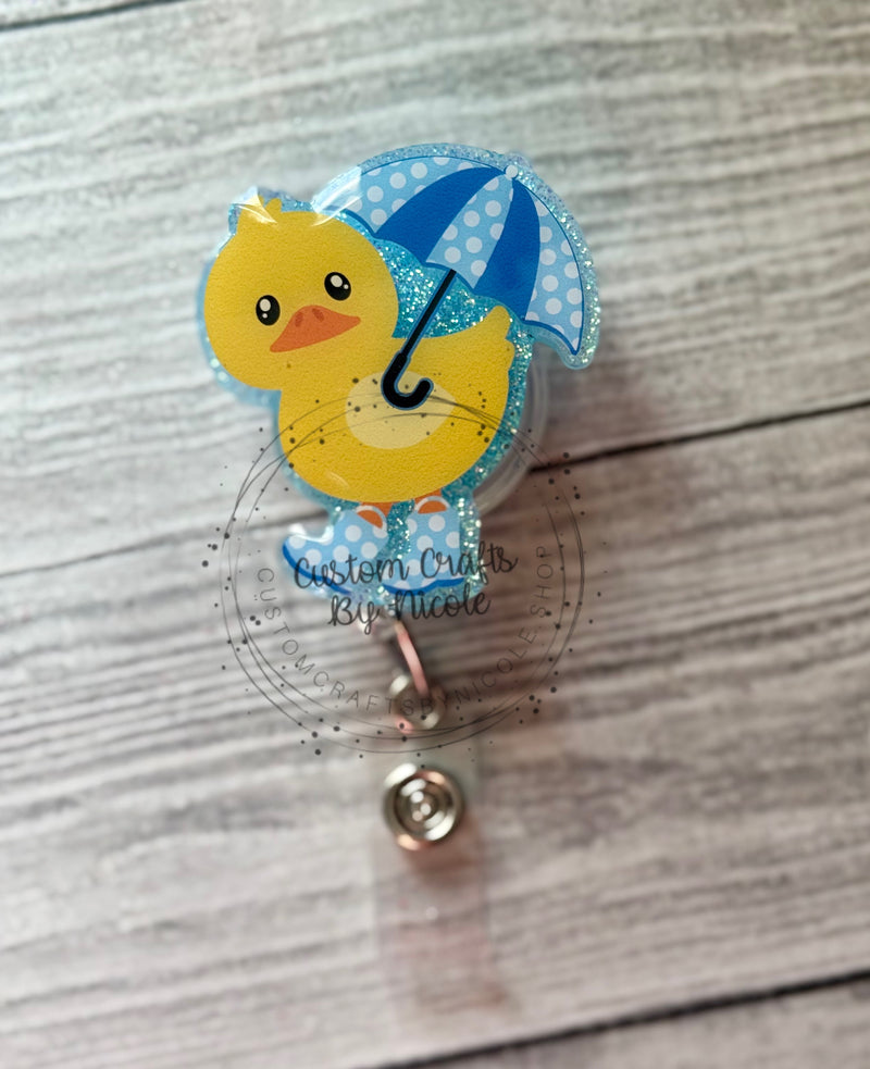 Duck with Polk dots