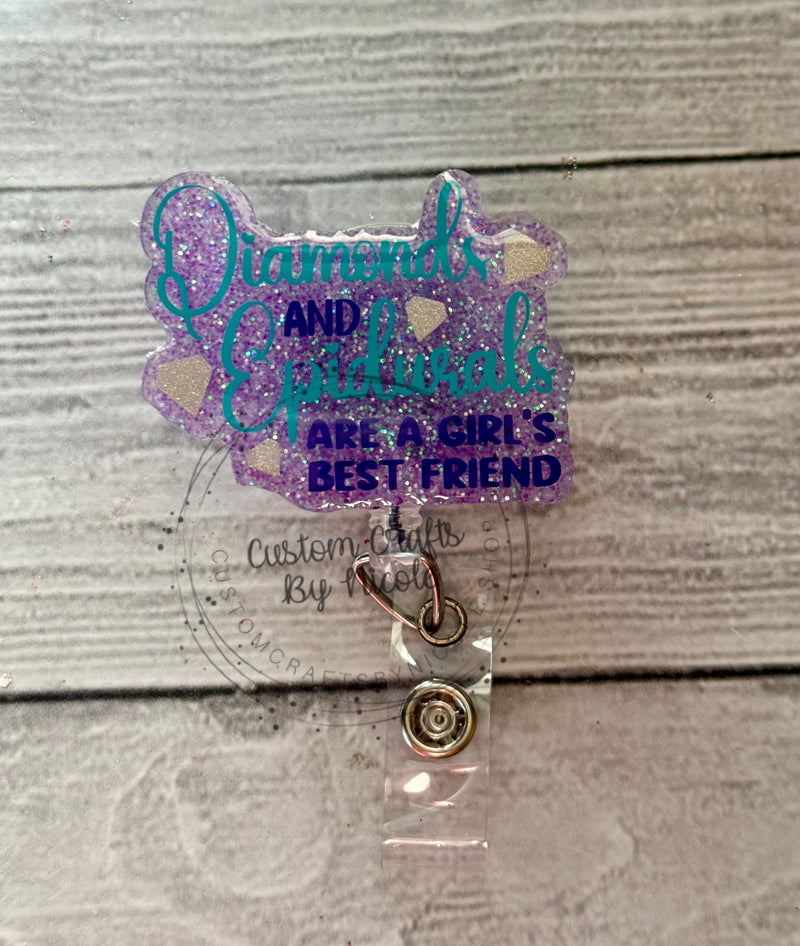 Diamonds and epidurals