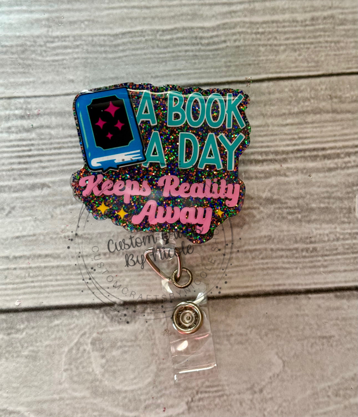 A book a day keeps reality away