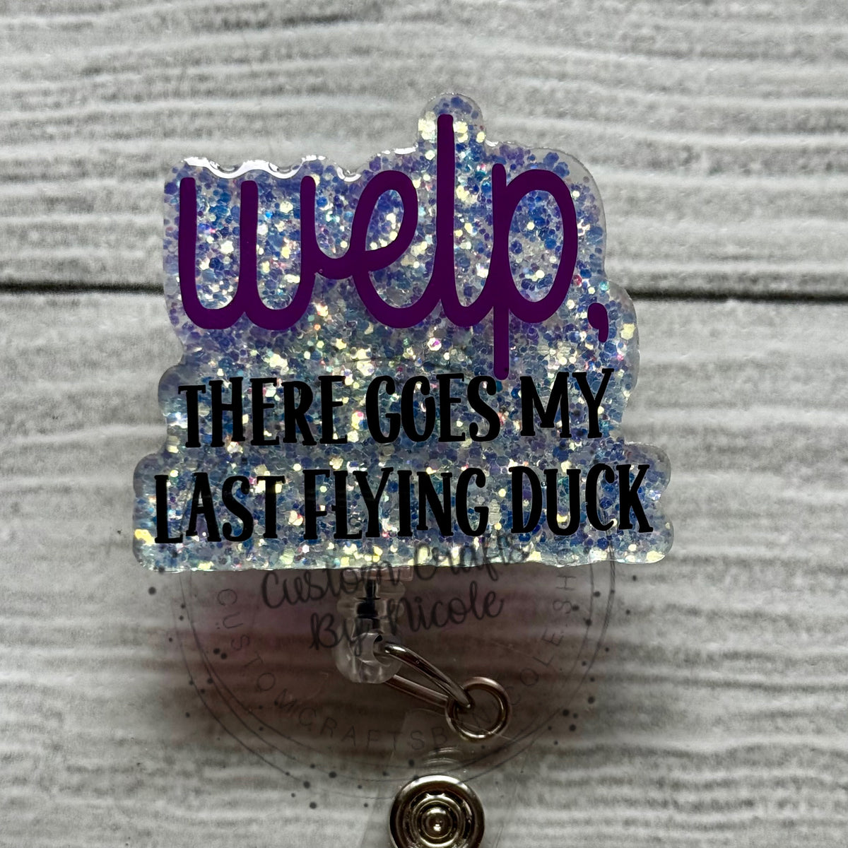 Welp, there goes my last flying duck