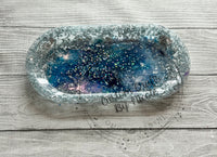 Silver foil trinket tray