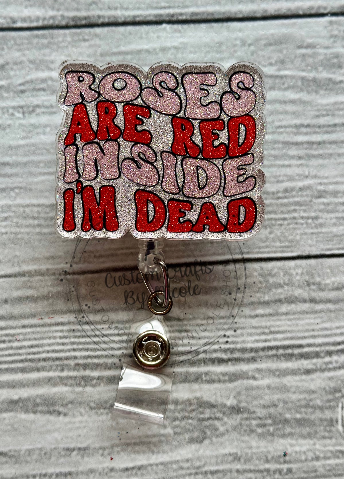 Roses are red inside I’m dead