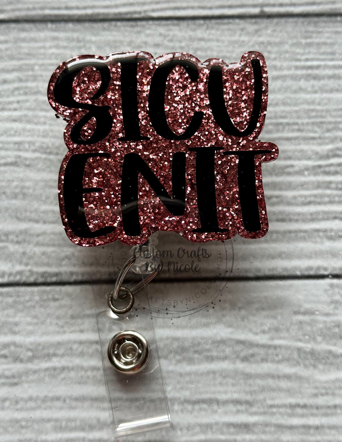 SICU ENIT Badge Reel Customized