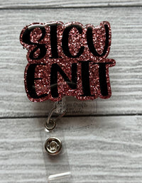 SICU ENIT Badge Reel Customized