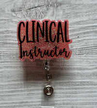 Clinical instructor