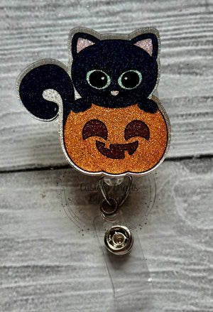 Pumpkin cat