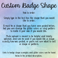 Customize an existing badge shape