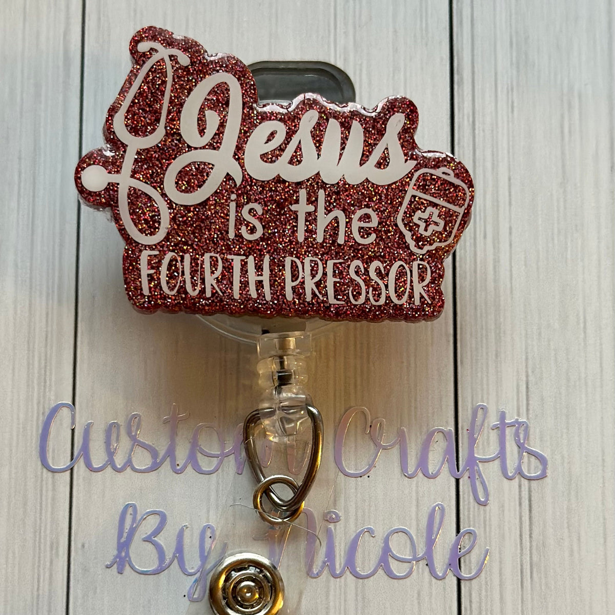 Jesus is the fourth pressor Customized