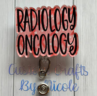 Radiology Oncology