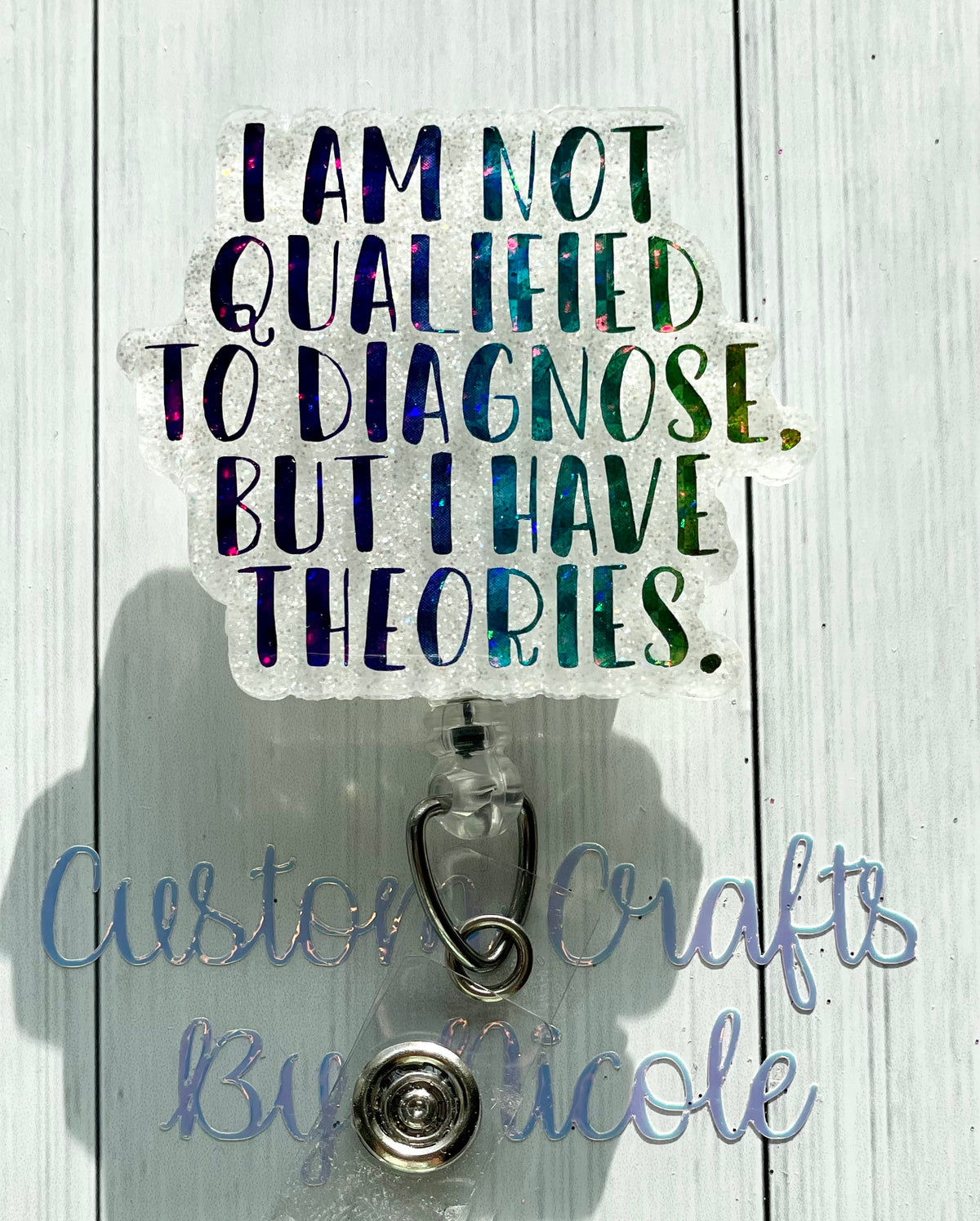 I’m not qualified to diagnose