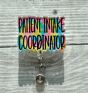 Patient intake coordinator