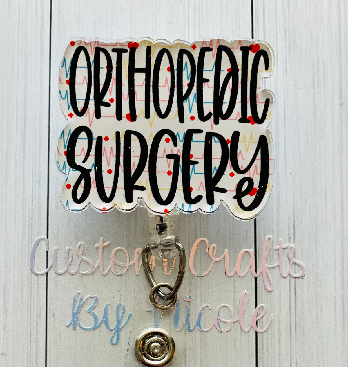 Orthopedic Surgery Badge Shape