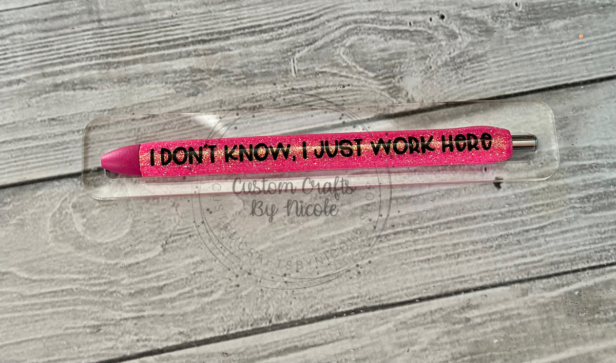 I don’t know I just work here - Barbie