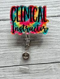 Clinical instructor
