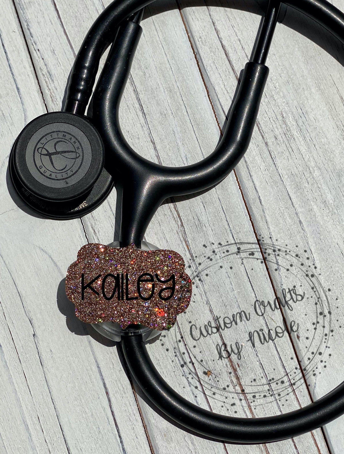Bracket Shaped Stethoscope ID Tag
