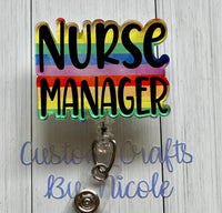Nurse manager