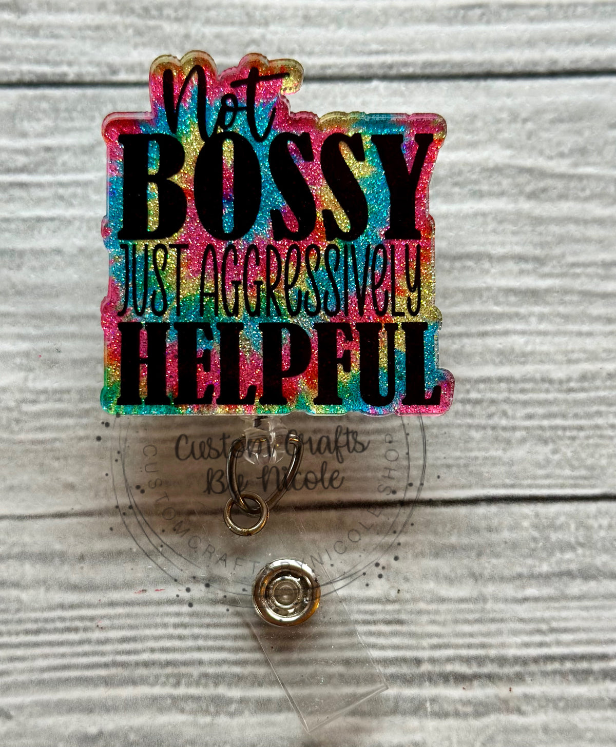 Not bossy, just aggressively helpful