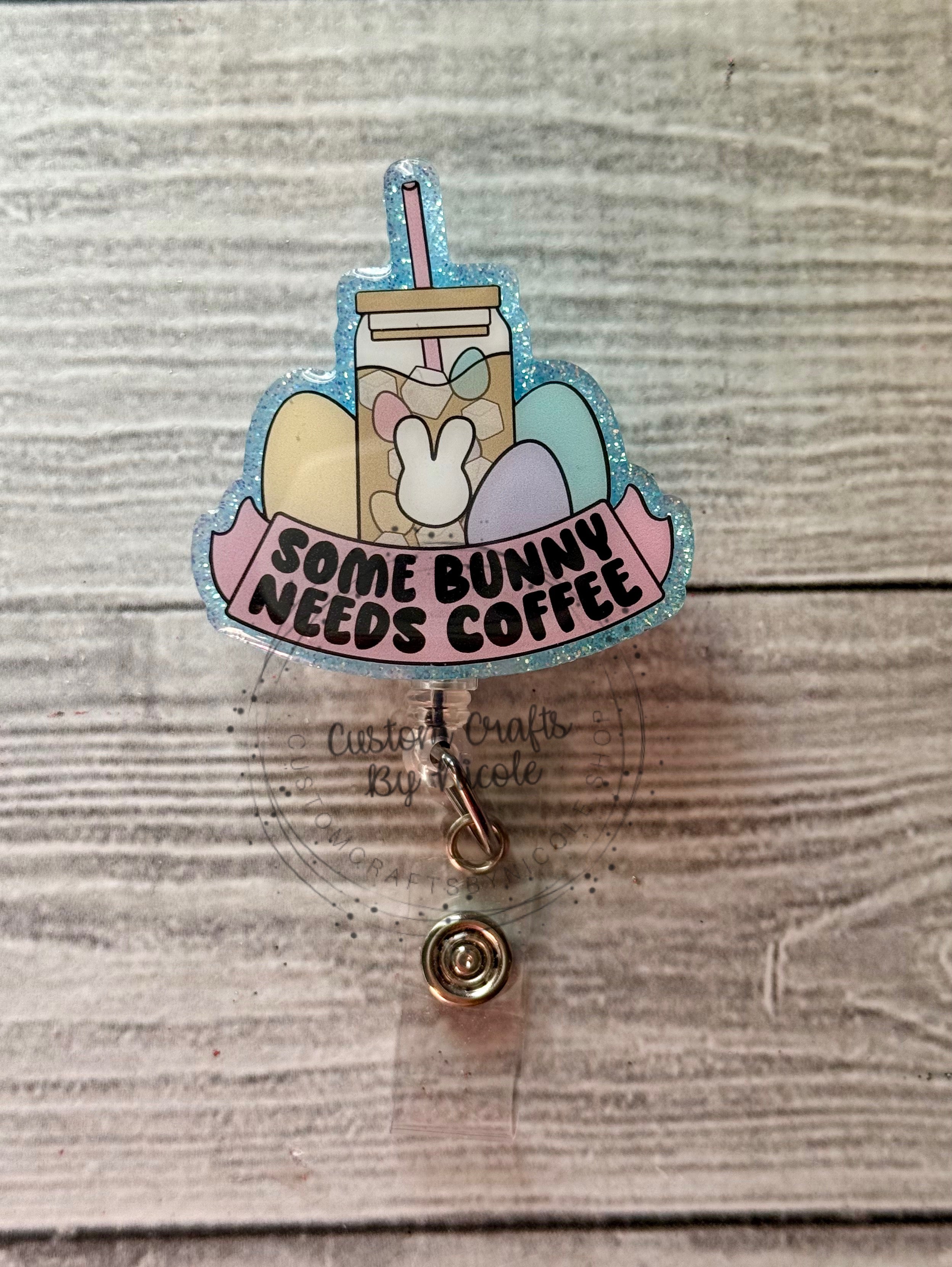 Some bunny needs coffee