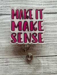 Make It Make Sense