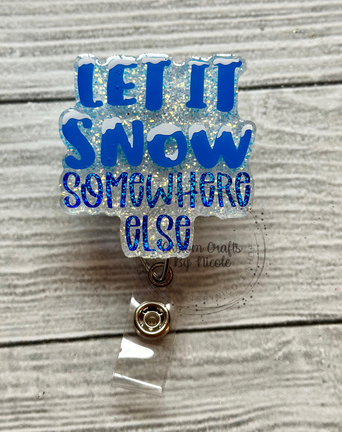 Let it snow, somewhere else