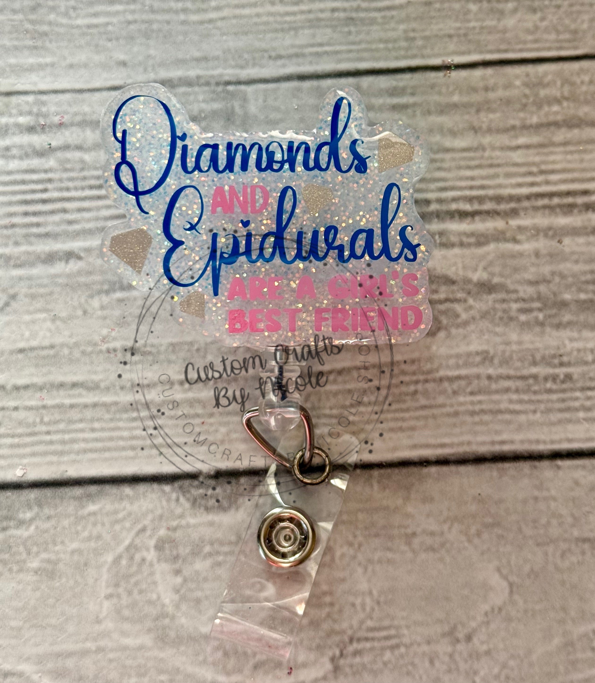 Diamonds and epidurals