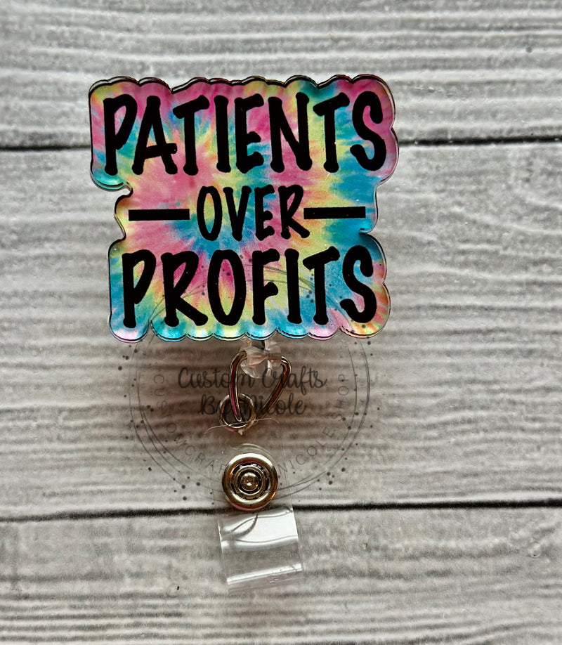 Patients Over Profits
