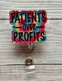 Patients Over Profits