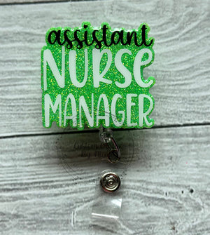 Assistant nurse manager