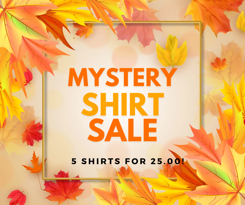 Mystery Shirt Sale!