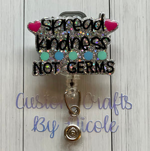 Spread kindness not germs