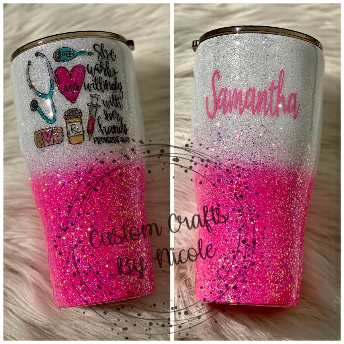 Custom Modern Curve Tumblers