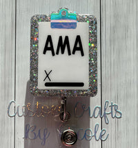 AMA clipboard Customized
