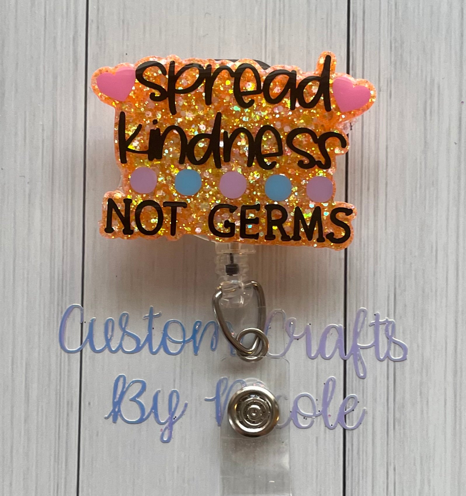 Spread kindness not germs – Custom Crafts by Nicole