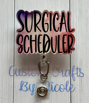 Surgical scheduler