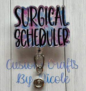 Surgical scheduler