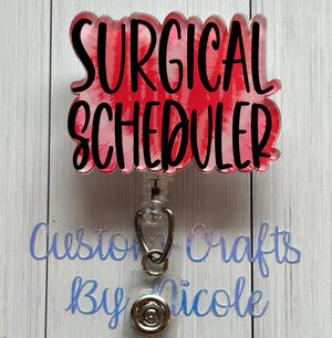 Surgical scheduler