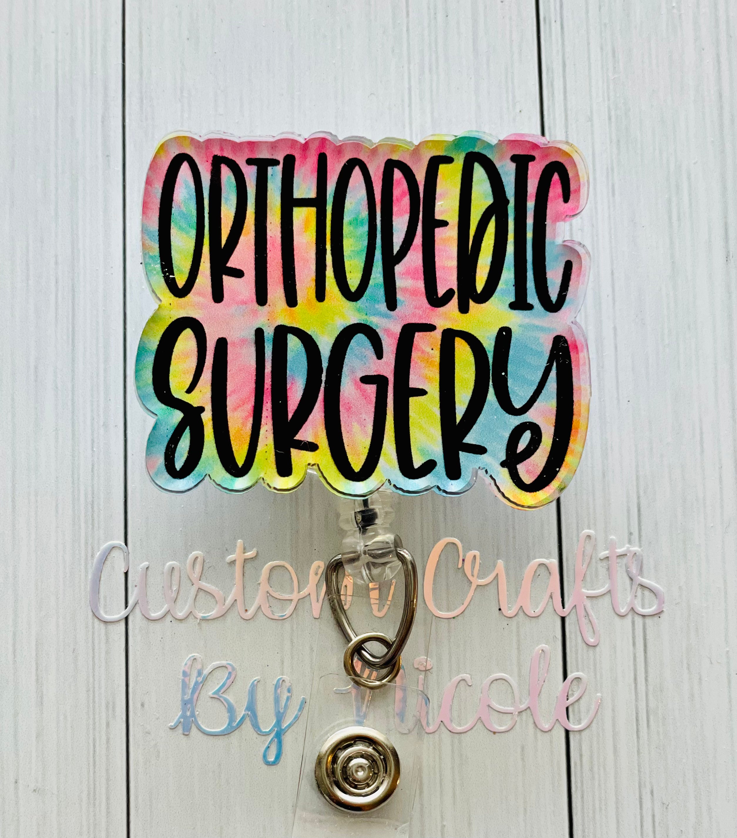 Orthopedic Surgery Badge Shape