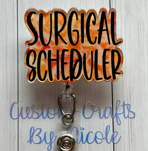 Surgical scheduler