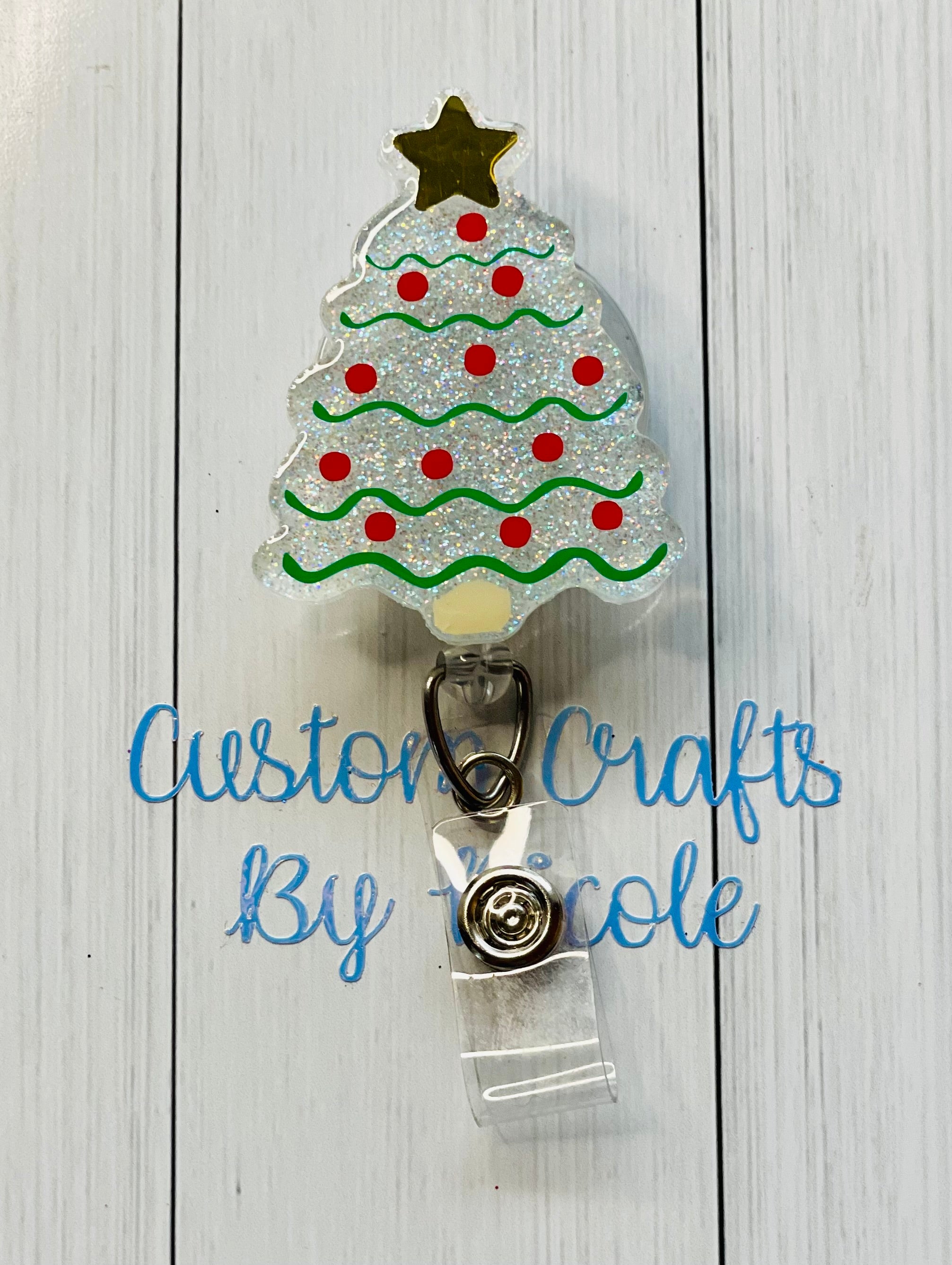 Christmas tree cookie
