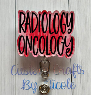 Radiology Oncology