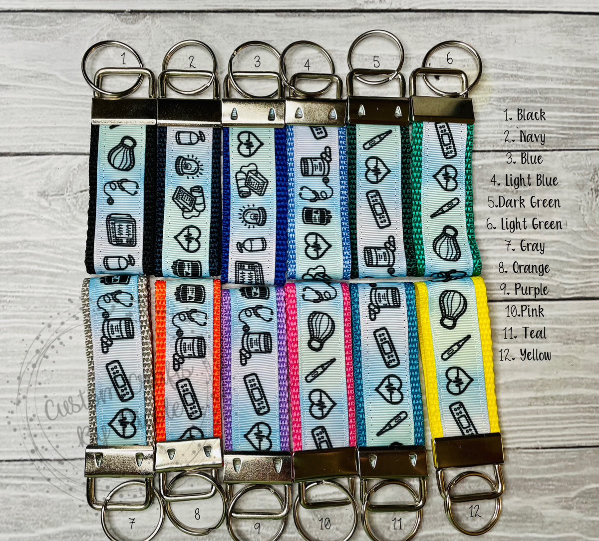 Pin holder / wristlet