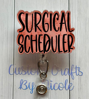 Surgical scheduler