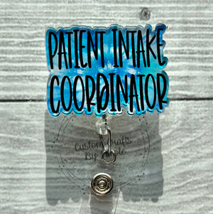 Patient intake coordinator